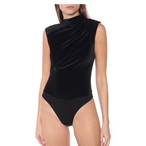 RtA Velvet Bodysuit